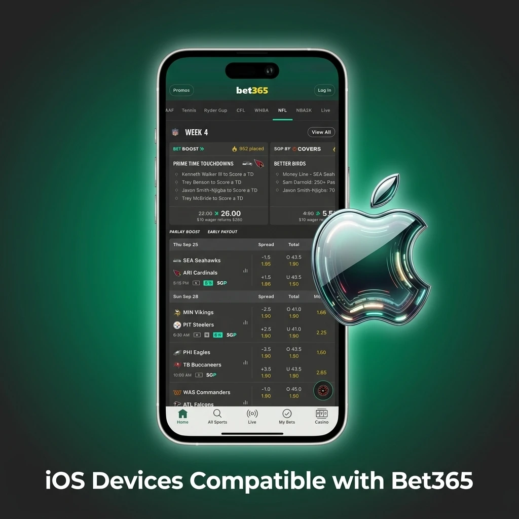 List of Apple iOS devices compatible with Bet365 PWA including iPhone 15, iPhone 14, iPhone 13, iPad Air and iPad Pro models